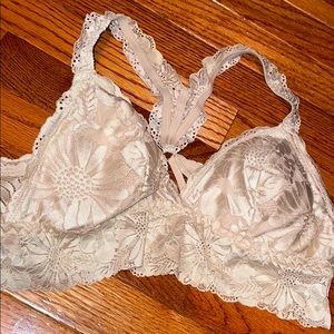 Aerie Lace padded Strappy bralette.